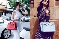 Ngọc Trinh khoe bộ sưu tập túi Hermes hàng chục tỉ đồng