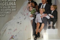 Ngắm bộ ảnh cưới hạnh phúc của Angelina Jolie – Brad Pitt