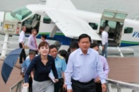 Khai trương dịch vụ thủy phi cơ du lịch đầu tiên tại Việt Nam