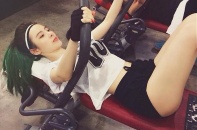 Angela Phương Trinh khoe body "bốc lửa" trong phòng Gym