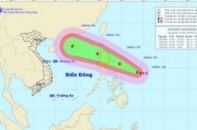 Bão Kalmaegi đang di chuyển nhanh vào Biển Đông