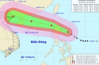 Trưa mai bão số 3 vào vịnh Bắc Bộ, gió giật cấp 16