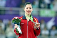 VĐV Phan Thị Hà Thanh xuất sắc đoạt thêm 1 tấm HCB Thể dục cụ tại ASIAD 17