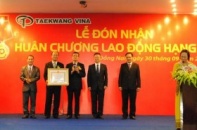 TaeKwang Vina đón nhận Huân chương Lao động hạng Ba