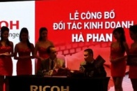 RICOH chọn Hà Phan làm đối tác kinh doanh dự án