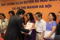 Tháo nút thắt, The Manor cấp tập trao sổ hồng