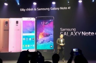 Galaxy Note 4 ra mắt ở Việt Nam, giá 17,99 triệu đồng