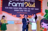 Vinasoy ra mắt sữa đậu nành Fami Kid dành cho trẻ em