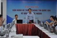 Tập huấn vận hành "Hệ thống thông tin quốc gia về đầu tư nước ngoài"