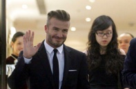 Hình ảnh David Beckham bảnh bao ở Hà Nội