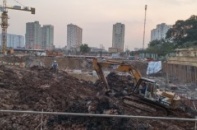 Cận cảnh tiến độ dự án "chưa xong móng đã mở bán Home City"