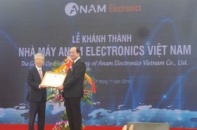 Hà Nam: Khánh thành nhà máy điện tử trị giá 31 triệu USD