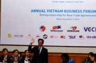 Thủ tướng Nguyễn Tấn Dũng dự Diễn đàn Doanh nghiệp 2014