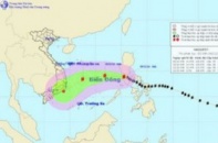 Bão Hagupit đang tiến vào biển Đông