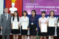 Tập đoàn Aeon trao học bổng cho 60 sinh viên