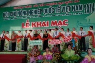 Khai mạc Hội chợ Nông nghiệp quốc tế tại ĐBSCL