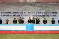 Khởi công 2 bệnh viện có vốn đầu tư 10.000 tỷ đồng