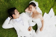 Ảnh cưới lãng mạn của Nhật Kim Anh