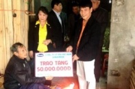 Vinamilk hỗ trợ xây dựng nhà tình thương tại Thái Bình