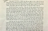 Nghệ An: "Thiếu tôn trọng" Chủ tịch tỉnh, Giám đốc Sở Xây dựng phải tự kiểm điểm