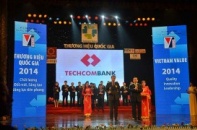 Techcombank 3 lần liên tiếp nhận danh hiệu “Thương hiệu quốc gia”