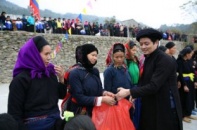 LienVietPostBank tổ chức đón Tết cho huyện nghèo Xín Mần