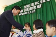 Học bổng “Vì trẻ em Việt Nam” đến với học sinh Nghệ An