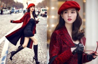 Ngọc Trinh xinh đẹp, quý phái bên trời Tây