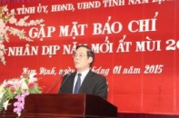 Nam Định: Năm 2014 hoàn thành vượt mức 20/21 chỉ tiêu KT-XH
