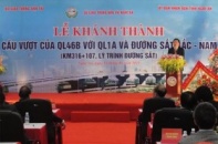 Nghệ An: Khánh thành cầu vượt đường sắt của QL46 với QL1A