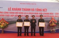 Thông xe QL1A đoạn Nghi Sơn-Cầu Giát vốn đầu tư 3.600 tỷ đồng