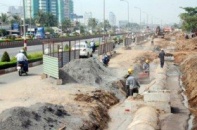 Tiến độ dự án mở rộng xa lộ Hà Nội rất chậm
