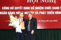 Bổ nhiệm Tổng giám đốc, Agribank hoàn thiện dàn lãnh đạo