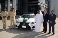 Lexus RC F nhập "biên chế" Cảnh sát Dubai