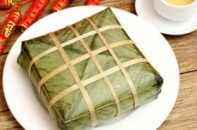 Bánh chưng xanh mướt do luộc cùng... pin
