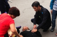 Khách hàng ngất xỉu khi đang mua sắm tại Big C