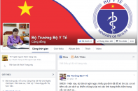 Fanpage chính thức  Bộ trưởng Y tế có số like tăng chóng mặt
