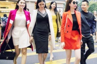 Ngọc Trinh cùng dàn mẫu khoe sắc ở Hong Kong