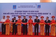 Khánh thành và bàn giao kho nổi chứa xuất dầu thô 105.000 tấn