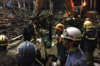 Sập giàn giáo tại Khu kinh tế Vũng Áng, 13 người chết