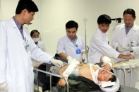 Sập giàn giáo tại Khu KT Vũng Áng: 42 người thương vong