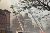 New York: Nổ lớn sập 2 tòa nhà, 12 người bị thương