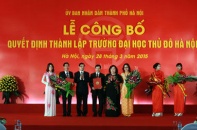 Công bố thành lập trường Đại học Thủ đô Hà Nội