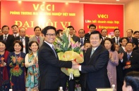 Ông Vũ Tiến Lộc tái đắc cử Chủ tịch VCCI