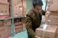 Bắt giữ lô 100.000 sản phẩm mỹ phẩm giả tại hệ thống Xuân Thuỷ