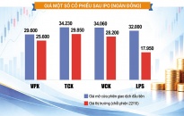 Cổ phiếu chứng khoán sau IPO: Nhà đầu tư đang lời hay lỗ?