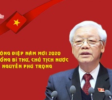 [Special] Thông điệp năm mới 2020 của Tổng Bí thư, Chủ tịch nước Nguyễn Phú Trọng 