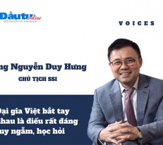 [Voices] Chủ tịch SSI Nguyễn Duy Hưng: Đại gia Việt bắt tay nhau là điều rất đáng suy ngẫm, học hỏi 