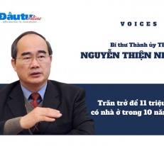 [Voices] Bí thư TP.HCM Nguyễn Thiện Nhân: Trăn trở để 11 triệu dân có nhà ở