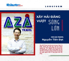 [Longform] Thạc sỹ Nguyễn Tiến Đạt, CEO AZA Travel: Xây hải đăng, vượt sóng lớn